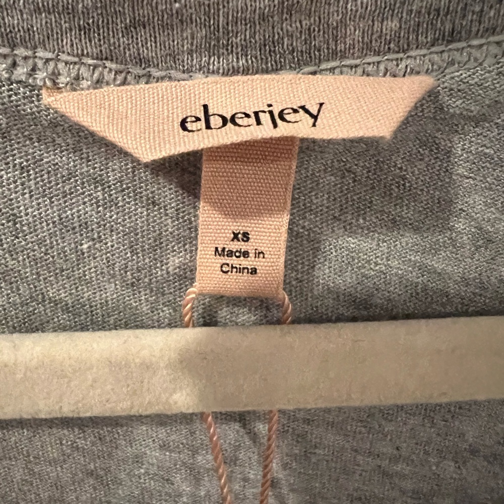 NWT Eberjey Aloe Infused Cotton Tank Heather Grey Size XS - Picture 5 of 8